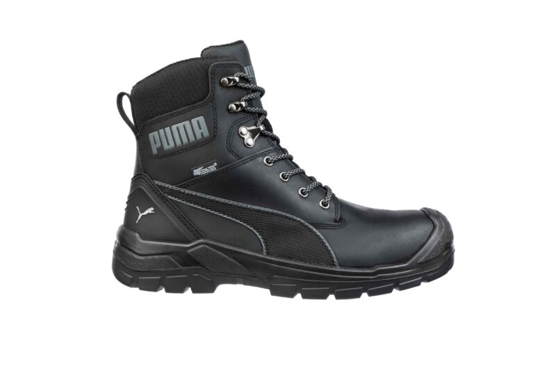 Hoge Werkschoen Puma Conquest Black S3