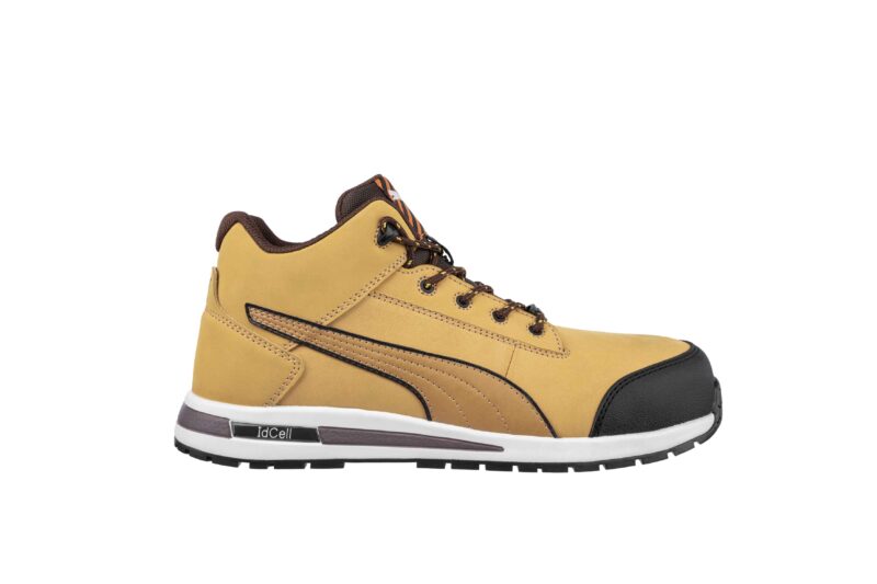 Sportieve Werkschoen Puma Dash Wheat Mid S3