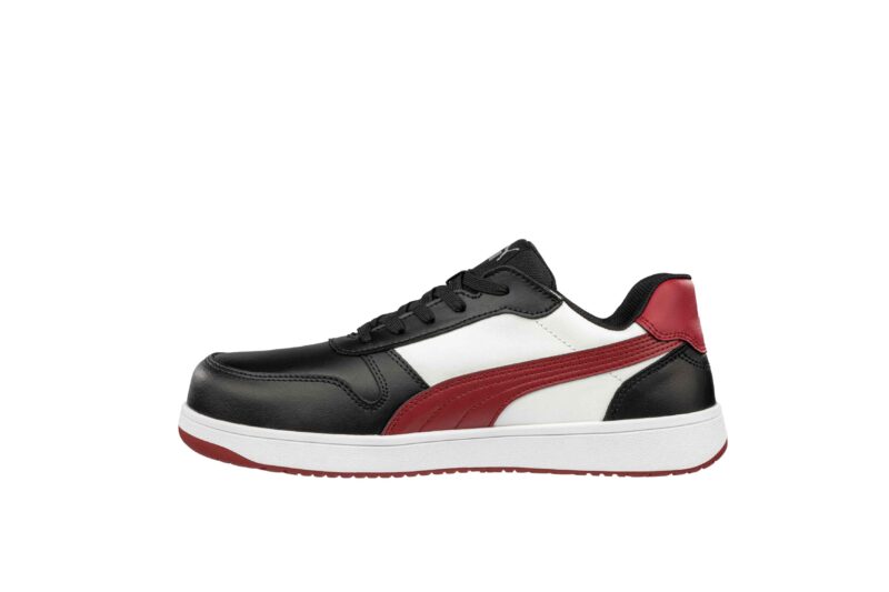 Sportieve Werkschoen Puma Frontcourt zwart/wit/rood Mid S3L - Afbeelding 2