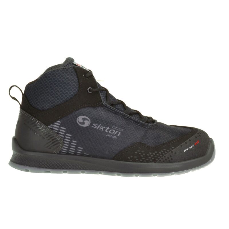 Sixton Auckland High Zwart Air ESD S3 SRC